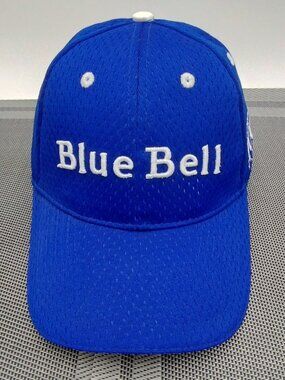 Blue Bell 100th Anniversary Mesh Hat Royal Blue NWOT